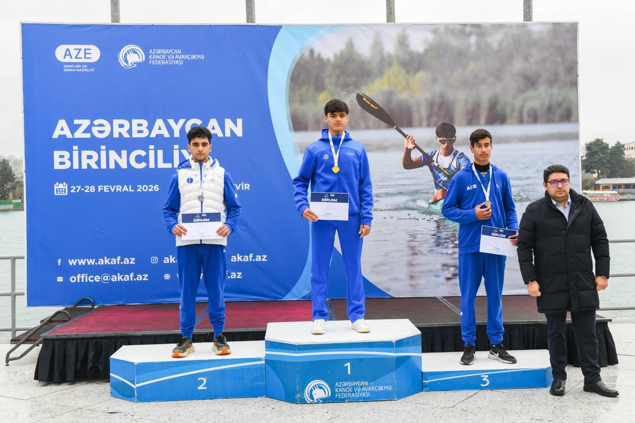 Avarçəkmə və kanoe üzrə Azərbaycan birinciliyi keçirilib